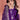 Art Silk Fabric Purple Color Graceful Function Wear Palazzo Suit