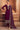 Wine Color Function Wear Embroidered Palazzo Salwar Suit In Georgette Fabric