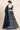Georgette Fabric Brilliant Sequins Work Lehenga In Navy Blue Color