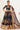 Satin Silk Fabric Sangeet Wear Black Color Printed Lehenga