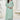 Organza Silk Fabric Sea Green Color Festive Wear Embroidered Designer Long Straight Cut Salwar Kameez