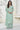 Organza Silk Fabric Sea Green Color Festive Wear Embroidered Designer Long Straight Cut Salwar Kameez