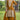 Fabulous Chinon Fabric Mustard Color Readymade Palazzo Suit