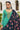 Radiant Embroidered Green Color Georgette Fabric Palazzo Suit