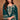 Embellished Teal Color Chinon Fabric Readymade Palazzo Suit