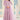 Embroidered Pink Color Long Anarkali Salwar Kameez In Net Fabric