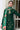 Dark Green Color Rayon Fabric Casual Wear Ravishing Readymade Embroidered Kurti Pant With Dupatta