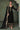 Silk Fabric Black Color Embroidered Readymade Anarkali Style Long Gown With Dupatta
