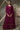Engaging Rani Color Function Wear Georgette Gown With Dupatta