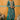 Cyan Color Function Wear Digital Print Palazzo Salwar Suit In Velvet Fabric