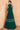 Awesome Chinon Silk Readymade Gown In Green Color