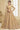 Fancy Net Fabric Sangeet Wear Embroidered Golden Color Lehenga