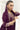 Purple Color Georgette Fabric Party Wear Readymade Long Anarkali Style Gown With Dupatta