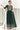 Georgette Fabric Dark Green Color Party Wear Embroidered Readymade Long Anarkali Style Gown With Dupatta