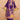 Chinon Fabric Embroidered Readymade Palazzo Salwar Kameez In Purple Color