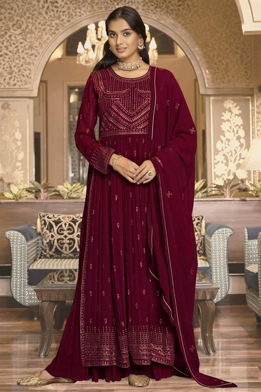 Palazzo suits party on sale wear with price