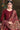 Maroon Color Georgette Fabric Appealing Embroidered Work Festive Wear Salwar Suit