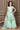 Sea Green Color Function Wear Net Fabric Charismatic Kids Sharara Suit