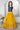 Heavy Georgette Embroidered On Yellow Color Kids Lehenga Choli