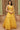 Artistic Organza Fabric Embroidered Sangeet Wear Lehenga Choli In Yellow Color