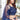 Sequins Work Blue Sangeet Wear Readymade Lehenga In Georgette Fabric With Designer Choli
