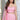 Georgette Wedding Wear 3 Piece Readymade Lehenga In Pink With Sequins Work