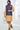 Cream Color Kurta Pyjama With Navy Blue Koti In Charming Art Silk Fabric