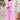 Captivating Pink Color Party Wear Fancy Fabric Printed Long Gown