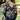 Chinon Fabric Black Color Winsome Printed Lehenga