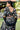 Chinon Fabric Black Color Winsome Printed Lehenga