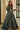 Muslin Fabric Green Color 3 Piece Koti Style Indo Western Suit For Function