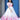 Digital Printed Work On Maslin Fabric Readymade Gown In White Color