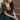 Green Color Engrossing Jacquard Weaving Silk Gown