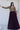 Function Wear Luminous Readymade Georgette Gown In Wine Color