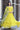 Georgette Yellow Color Stylish Readymade Gown With Dupatta