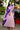 Pink Color Delicate Art Silk Fabric Gown With Printed Dupatta