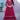 Georgette Fabric Sequins Work On Readymade Gown In Rani Color