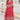 Georgette Fabric Red Color Embroidered Readymade Gown With Dupatta