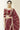 Exclusive Embroidered Work Incredible Organza Fabric Maroon Color Party Wear Saree