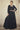 Exclusive Navy Blue Festive Wear Readymade Indo Western Lehenga In Georgette