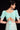 Light Cyan Color Lovely Sequins Work Georgette Saree For Function