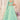 Embroidered Wedding Wear Lehenga Choli In Sea Green Color Georgette Fabric