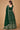 Creative Sequins Work On Dark Green Color Georgette Gown With Dupatta