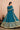 Net Fabric Party Wear Teal Color Embroidered Designer Anarkali Suit