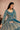 Net Fabric Party Wear Teal Color Embroidered Designer Anarkali Suit