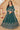 Georgette Fabric Embroidered Function Wear Long Anarkali Salwar Kameez In Teal Color