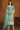 Organza Fabric Function Wear Sea Green Embroidered Designer Suit