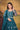 Teal Color Net Fabric Beatific Function Look Anarkali Suit