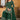 Elegant Georgette Green Color Sharara Suit with Sparkling Sequins Work