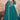 Function Wear Embroidered Art Silk Fabric Anarkali Salwar Kameez In Teal Color